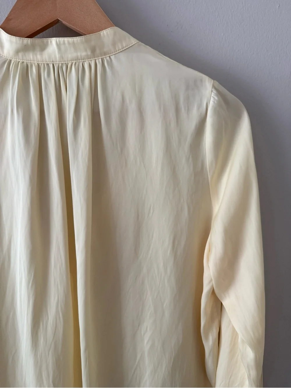 Zadig & Voltaire - Tink Satin Shirt - Butter Yellow